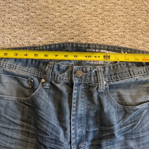 PROJEK RAW Men's Regular Fit Jeans Size 34 - Picture 3 of 12